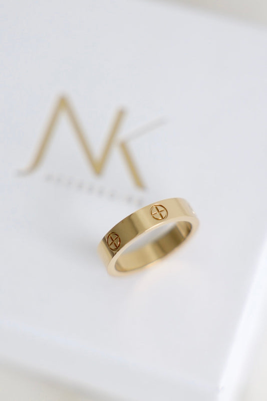 CELINA - Offener Edelstahlring