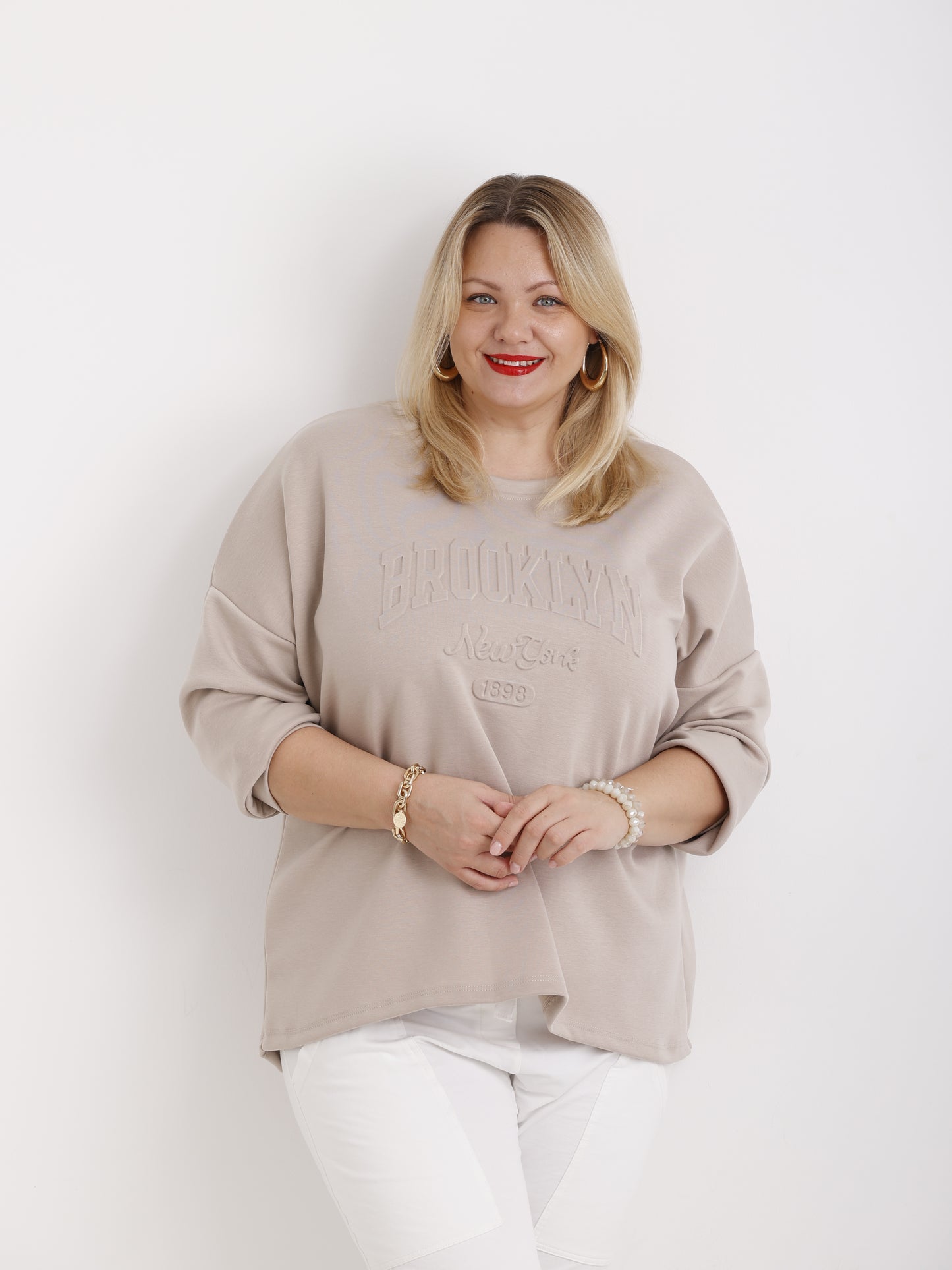 Luna Bold Hoops – Ovale Edelstahlcreolen
