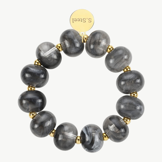 big marble - braun & grau