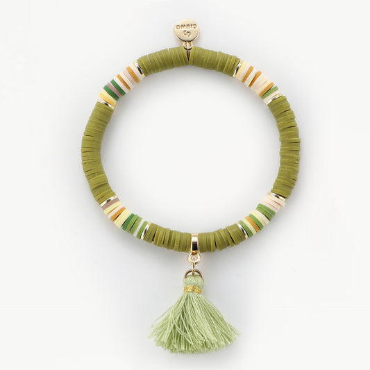 khaki beauty quast - elastisches Armband