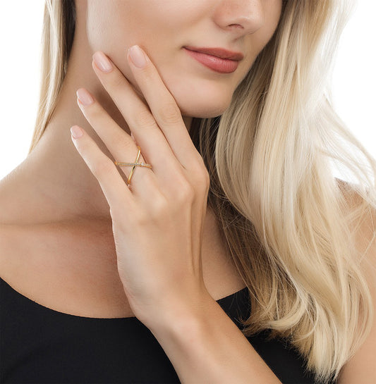 2 lines - Zirkoniaring in X-Form