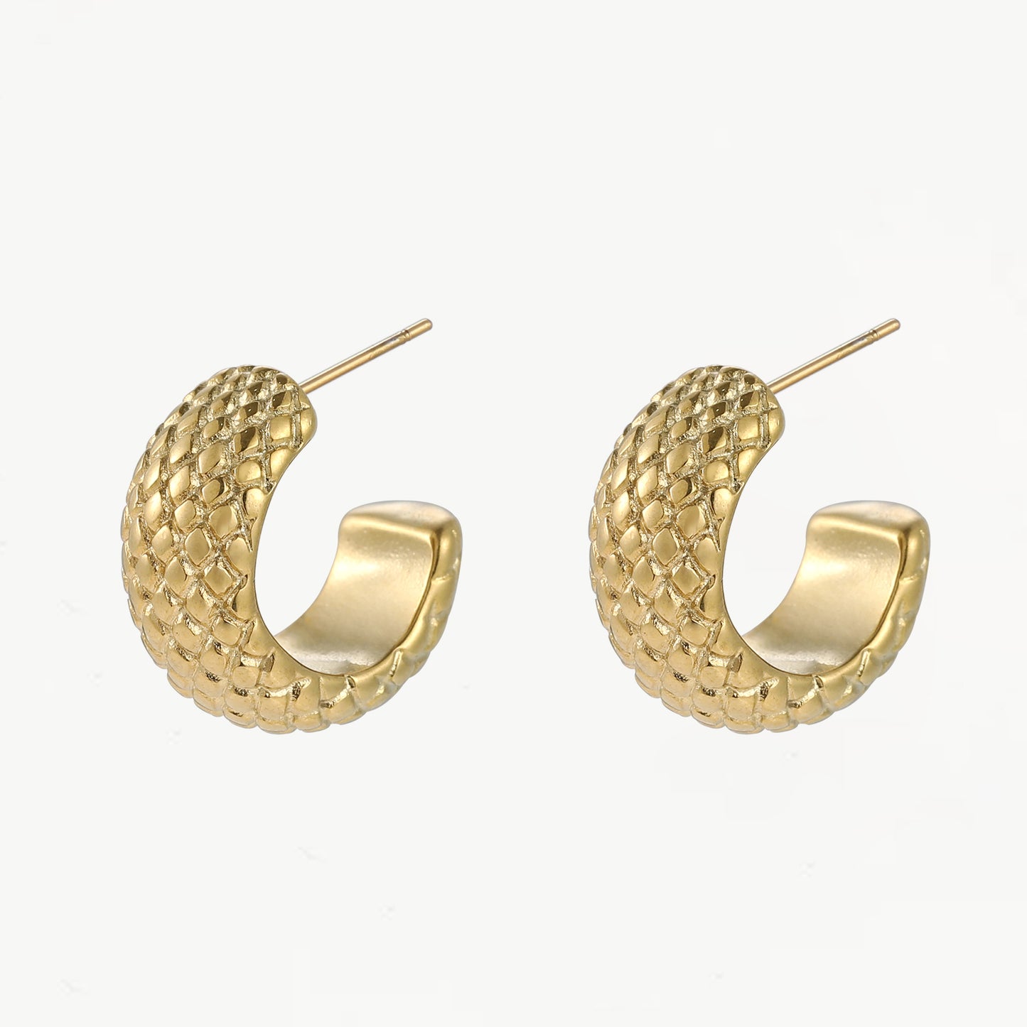 snake pattern - Ohrstecker