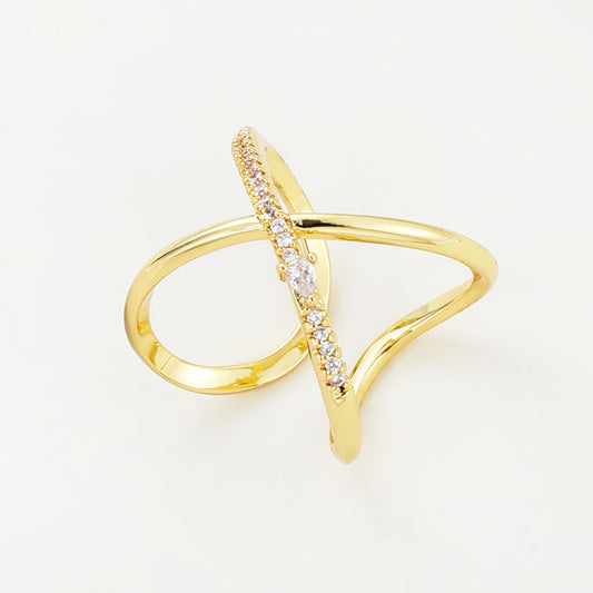 2 lines - Zirkoniaring in X-Form