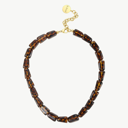 Big Tube Leo – Statement-Kette im Leo-Look