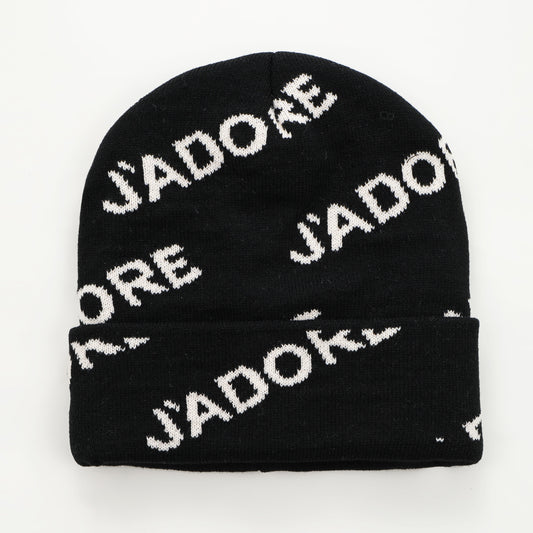 JÁDORE - Strickmütze mit Schriftzug