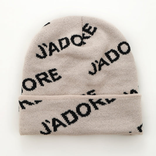 JÁDORE - Strickmütze mit Schriftzug