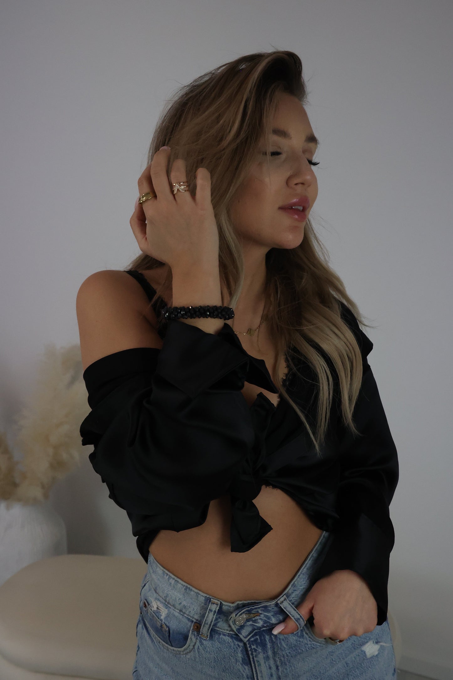CONCETTA - Elastisches Armband aus Glasperlen