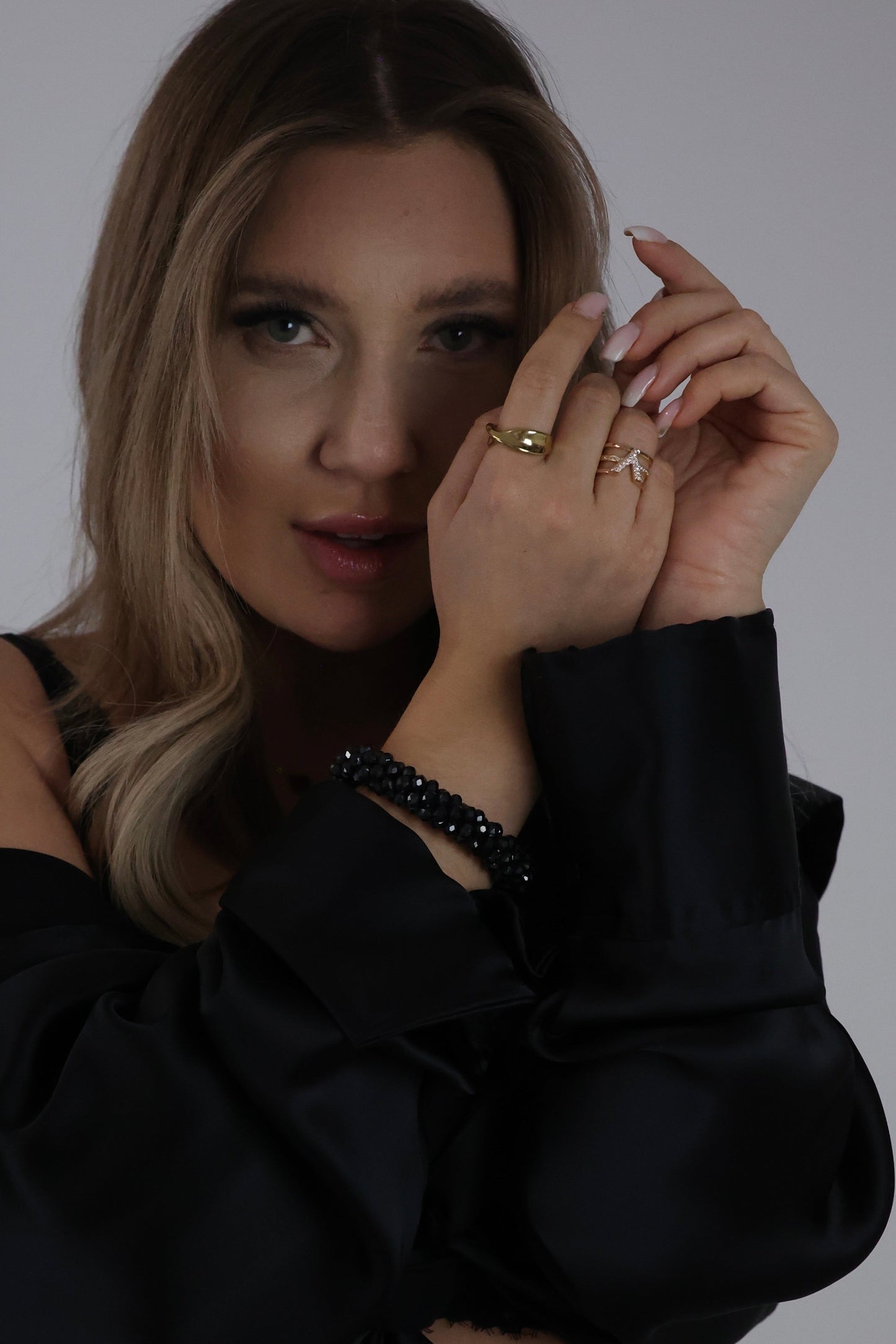 VALERIE - Offener Ring mit Zirkonia -V