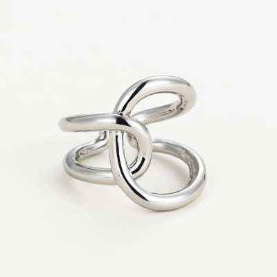 closely interwined - Edelstahlring