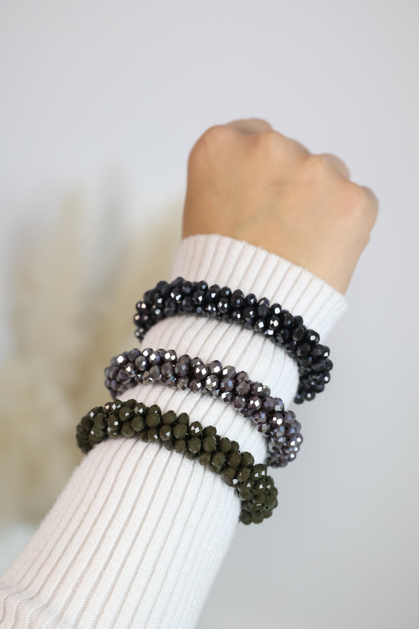 CONCETTA - Elastisches Armband aus Glasperlen