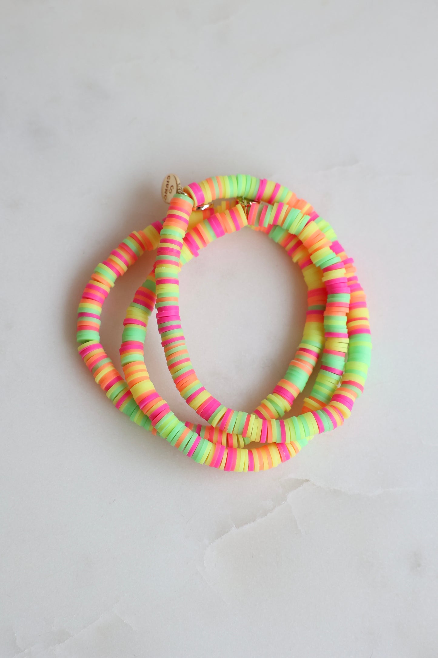 COLOURFULLY - elastisches Armband bunt