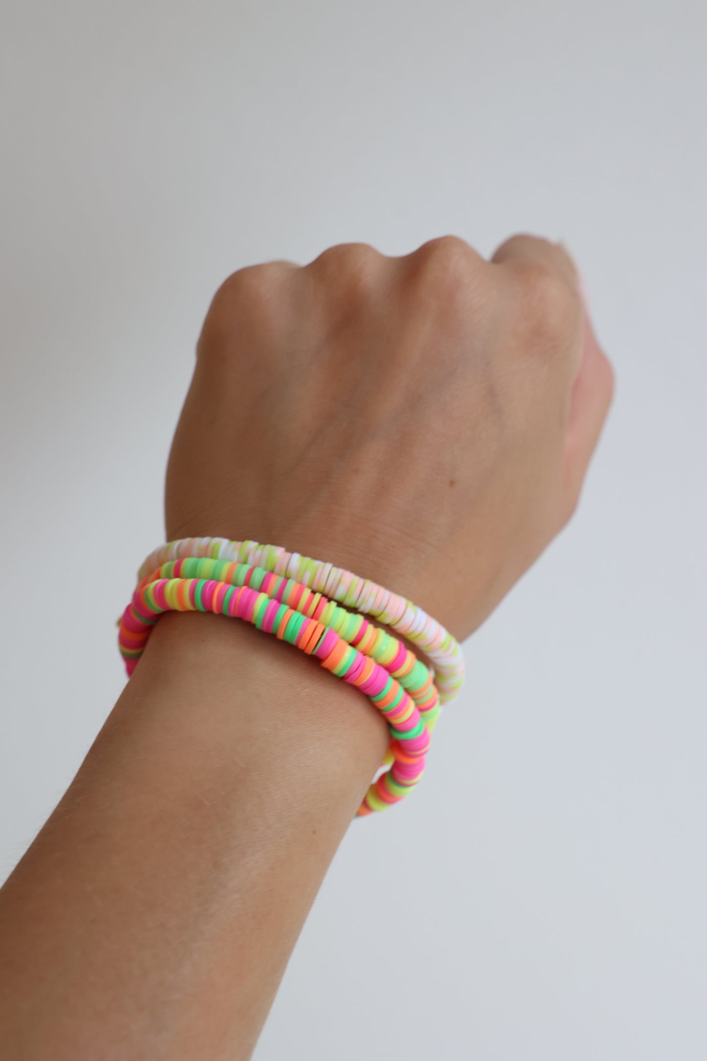 COLOURFULLY - elastisches Armband bunt