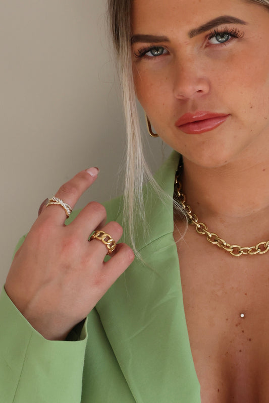 TIA - Offener Gliederring Edelstahl