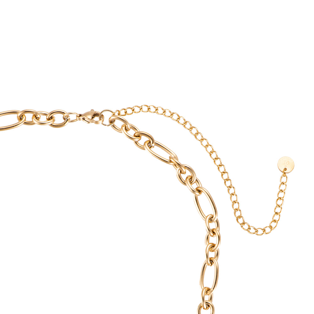 Lock Lock - Edelstahlgliederkette in Gold