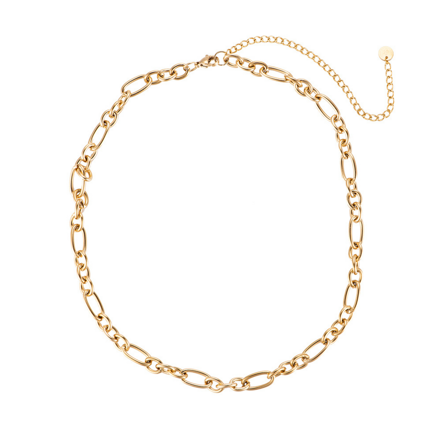 Lock Lock - Edelstahlgliederkette in Gold
