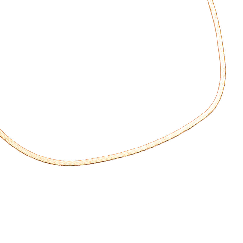 Fine Snake Skin - Edelstahl Halskette