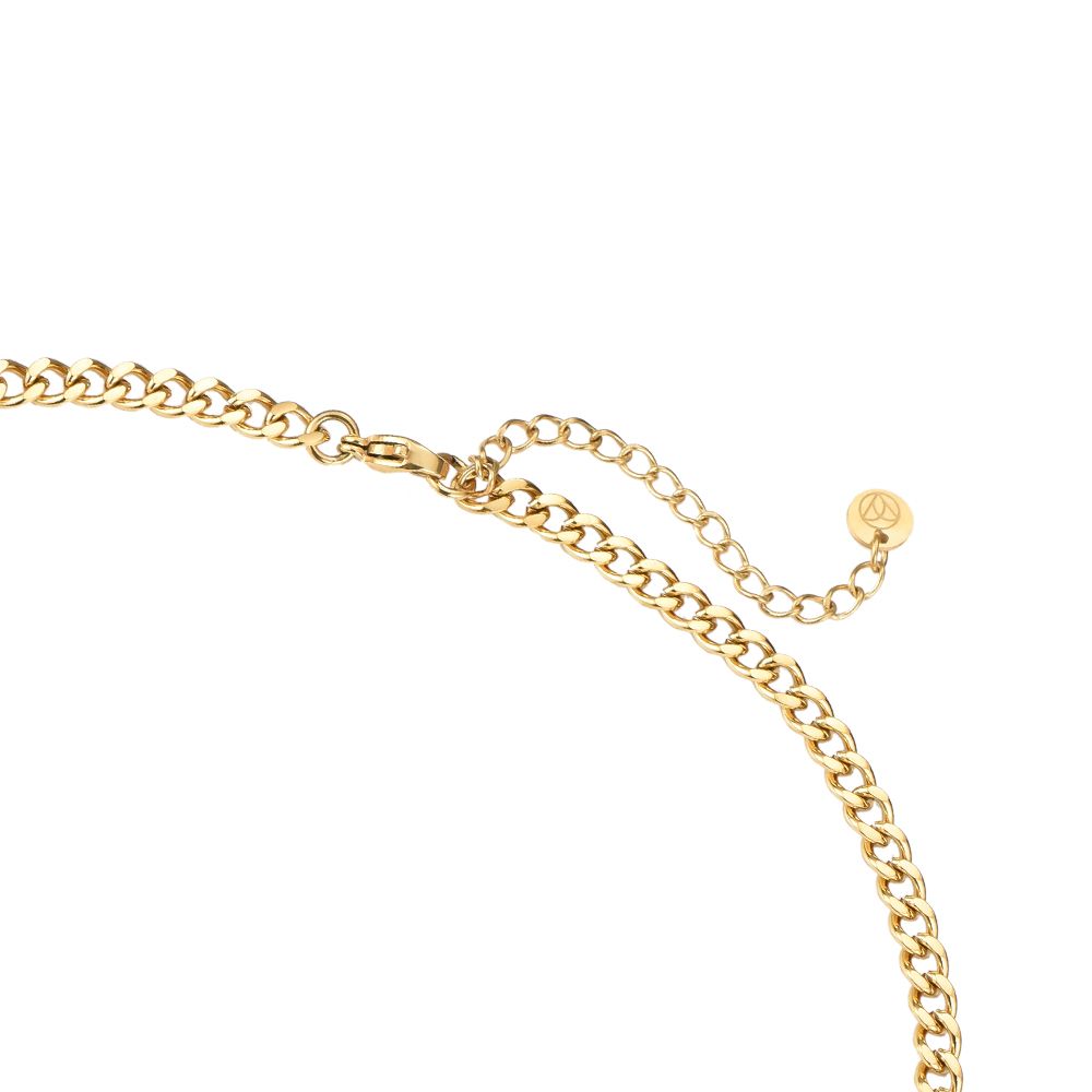 Luxury Theta - Edelstahl Gliederkette