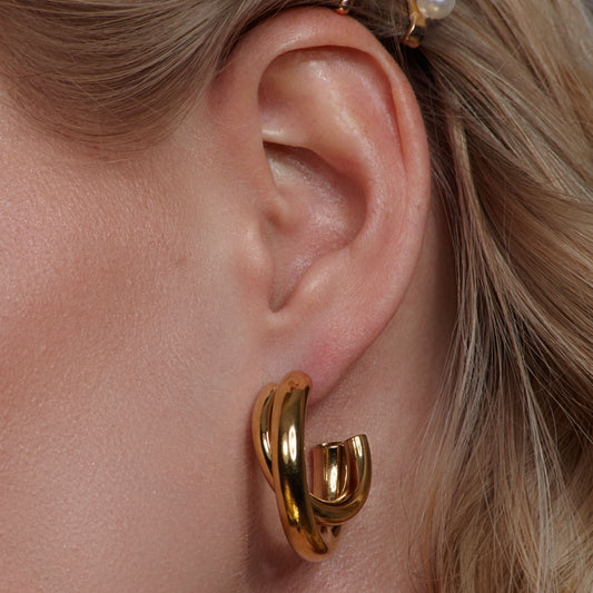 Smilla Lia - Edelstahl Ohrringe