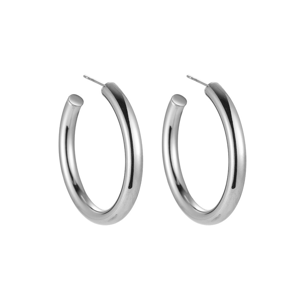 simple eyecatcher - Edelstahl Ohrringe