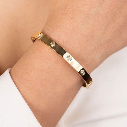 Diamond Spread - Edelstahlarmreif