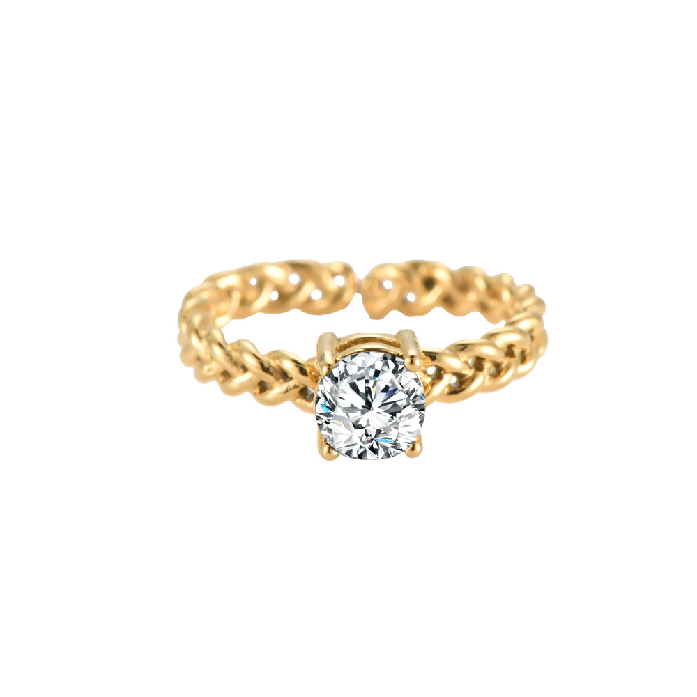 Romie Single Diamond - Gliederring mit Zirkonia