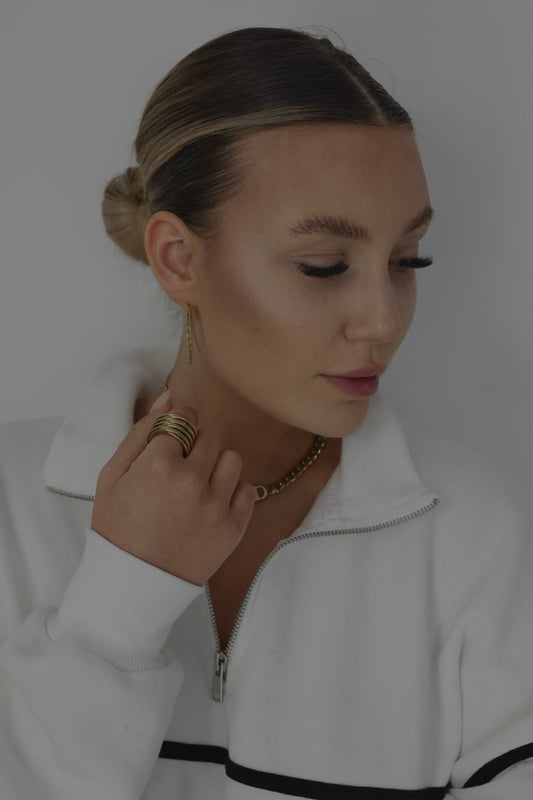 TIMELESS - Edelstahlkette mit Theta