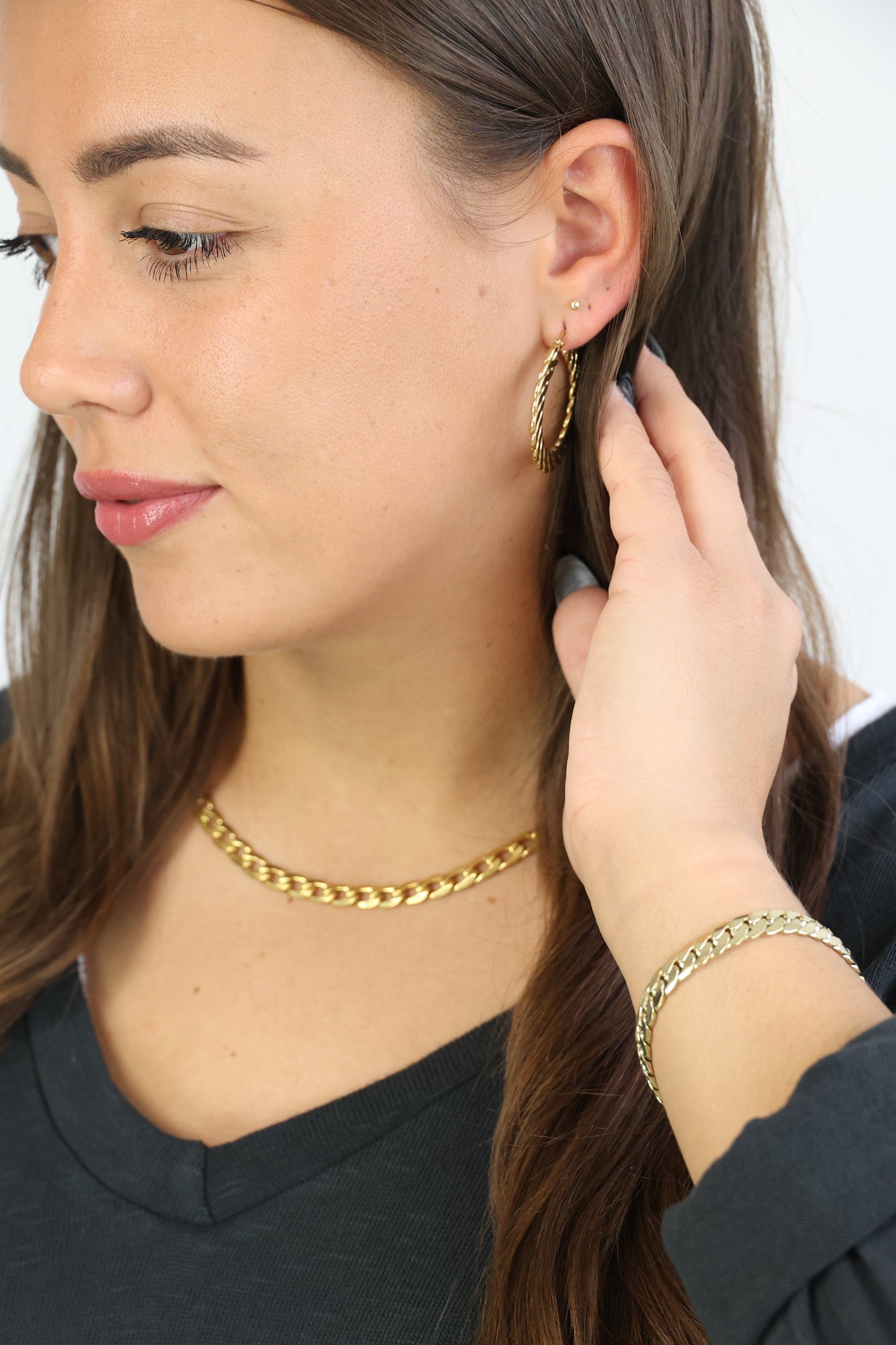 FERNANDA - Edelstahlarmband In Römischem Style