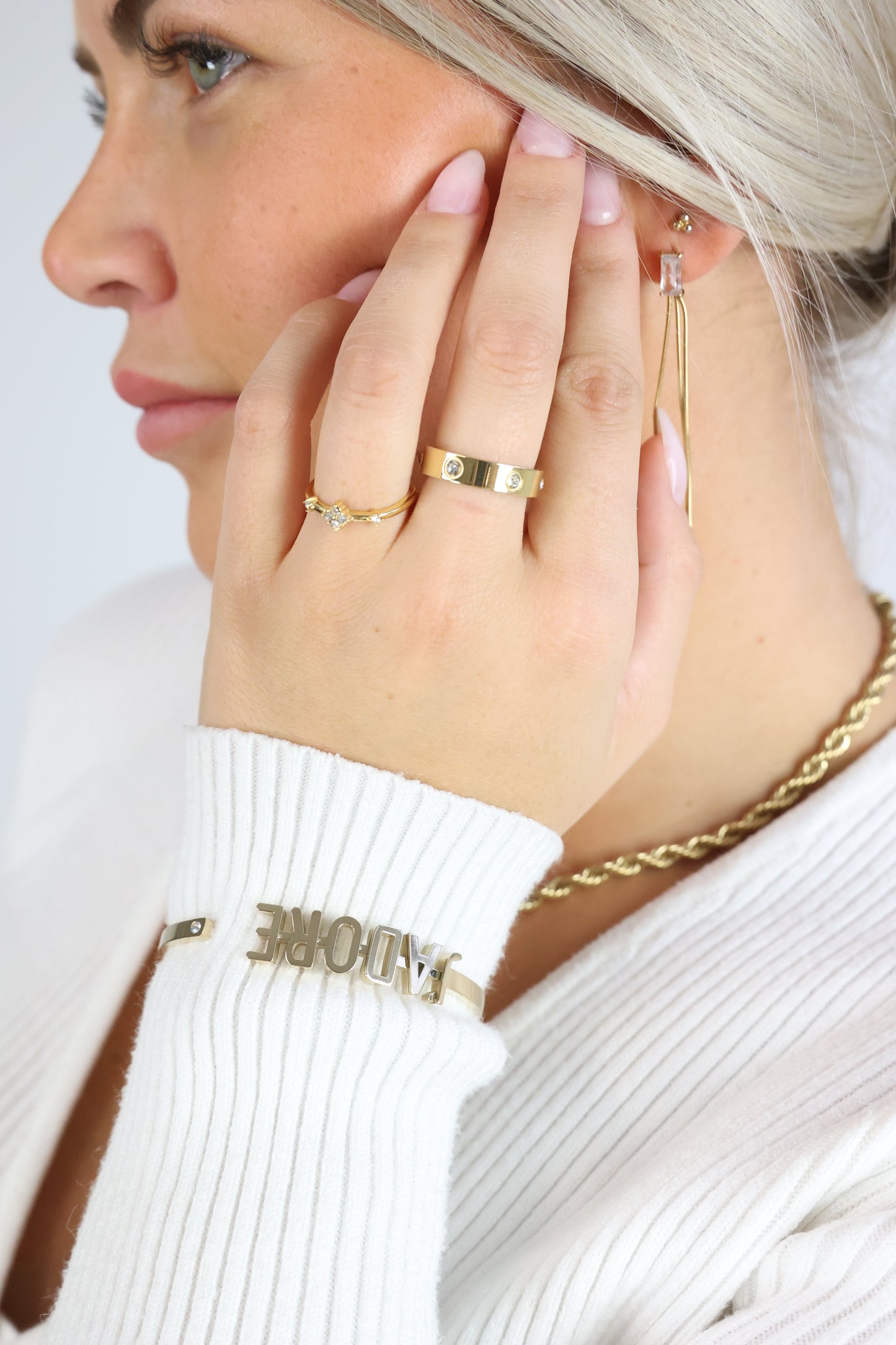 JADORE - Armspange aus Edelstahl