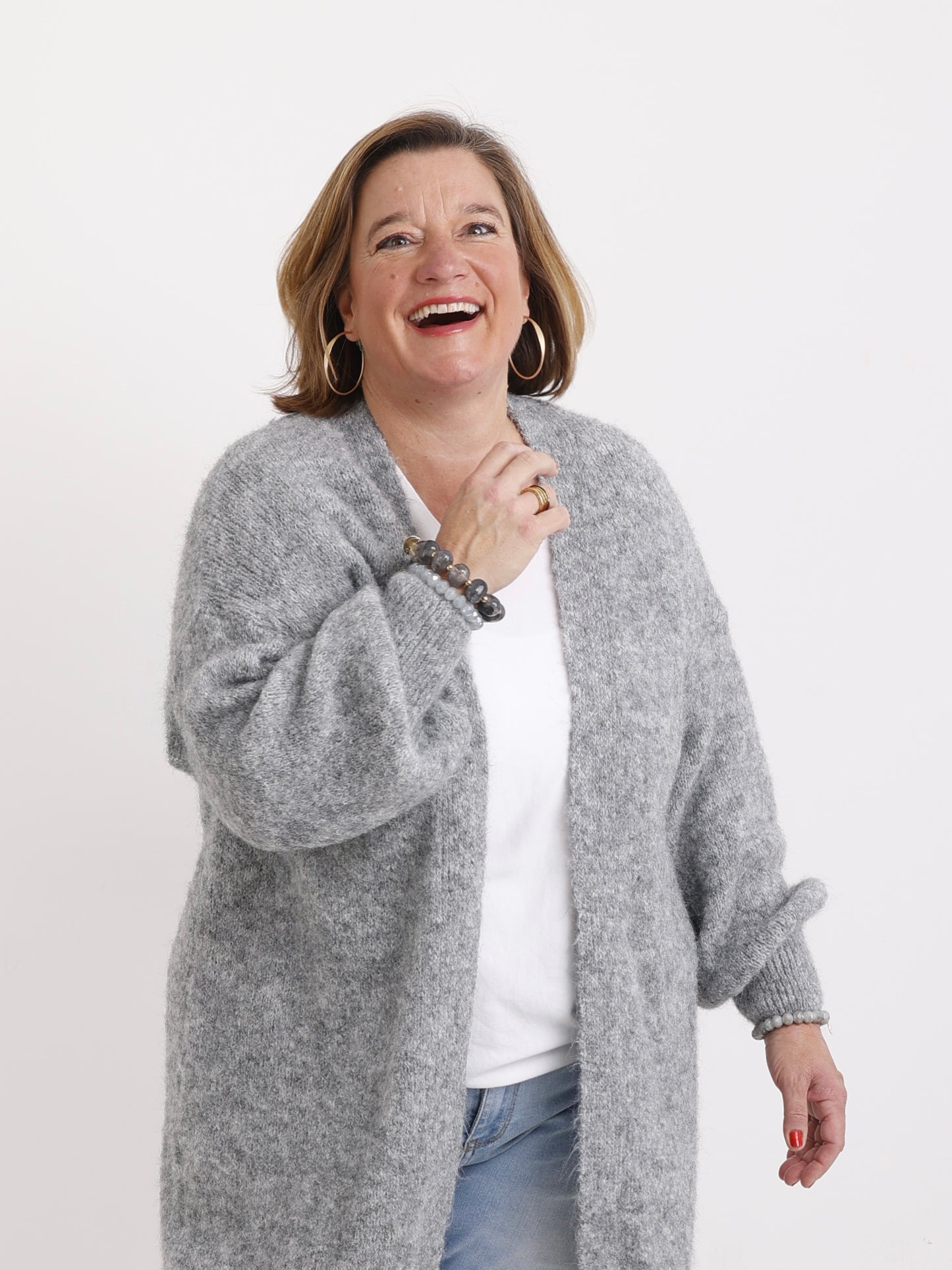 big marble - braun & grau