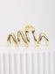 Wave Clip – goldene Haarklammer