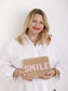 Cozy Smile Bag – Kosmetiktasche aus Teddystoff