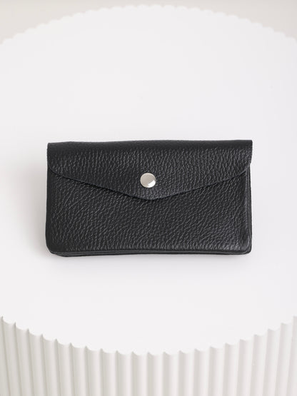 Luxe Purse – Längliche Geldtasche aus Echtleder