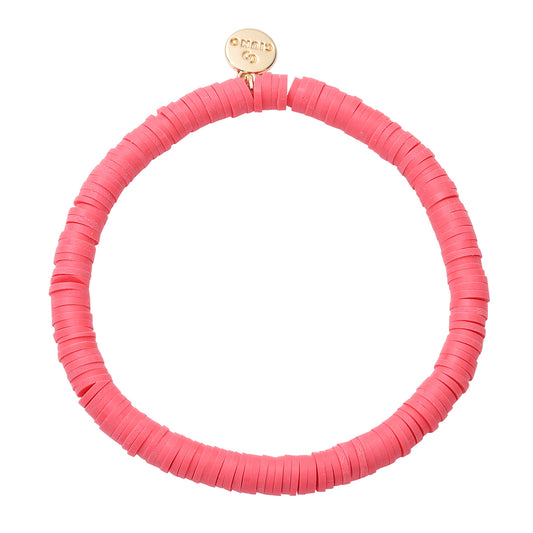 UNI - elastisches Armband kräftiges rosa