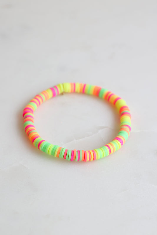 COLOURFULLY - elastisches Armband bunt