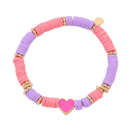 CANDY - Elastisches Armband mit Herz