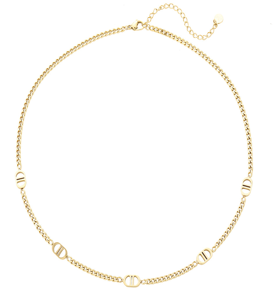 MARA - Edelstahlkette mit Theta