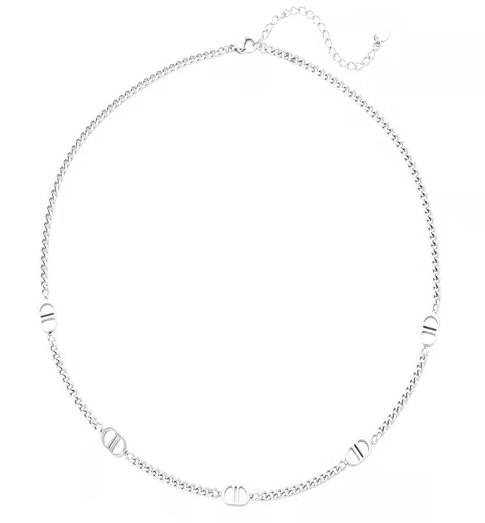 MARA - Edelstahlkette mit Theta