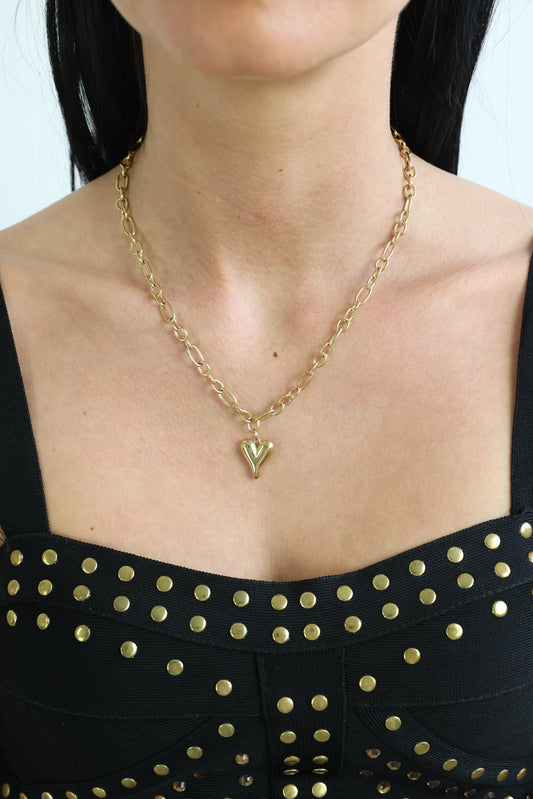 LOLA - Gliederkette mit Herzanhänger